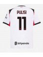 AC Milan Christian Pulisic #11 Replika Borta Kläder 2025-26 Kortärmad